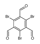 2,4,6-tribromobenzene-1,3,5-tricarbaldehyde Structure