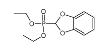2-diethoxyphosphoryl-1,3-benzodioxole结构式
