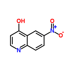 6-硝基喹啉-4-醇结构式
