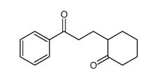 2-(3-oxo-3-phenylpropyl)cyclohexan-1-one结构式
