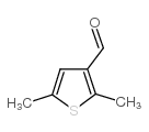 2,5-二甲基-3-噻吩甲醛结构式