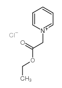 Pyridinium,1-(2-ethoxy-2-oxoethyl)-, chloride (1:1) Structure