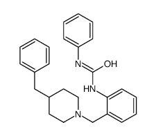 1-[2-[(4-benzylpiperidin-1-yl)methyl]phenyl]-3-phenylurea结构式