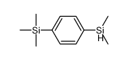Silane, (4-(dimethylsilyl)phenyl)trimethyl- structure