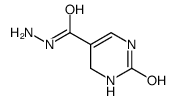 5-Pyrimidinecarboxylic acid,1,2,3,4-tetrahydro-2-oxo-,hydrazide结构式