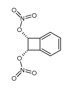 cis-1,2-bis-nitryloxy-1,2-dihydro-cyclobutabenzene结构式