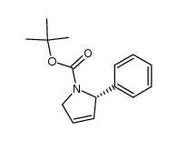 (S)-N-Boc-2-phenyl-2,5-dihydropyrrole结构式