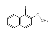 1-碘-2-甲氧基萘结构式