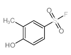 Benzenesulfonyl fluoride, 4-hydroxy-3-methyl- Structure