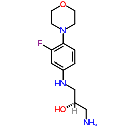 Desacetyl-N,O-descarbonyl Linezolid Structure