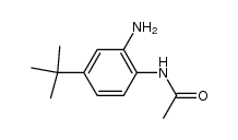 2-amino-4-tert-butylacetanilide Structure