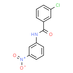 3-Chloro-N-(3-nitrophenyl)benzamide Structure