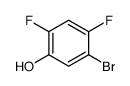 5-溴-2,4-二氟苯酚结构式