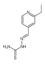 2-((2-ETHYLPYRIDIN-4-YL)METHYLENE)HYDRAZINECARBOTHIOAMIDE Structure