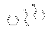 1-(2-bromophenyl)-2-phenylethane-1,2-dione结构式
