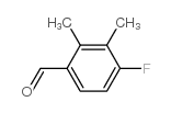 4-氟-2,3-二甲基苯甲醛结构式