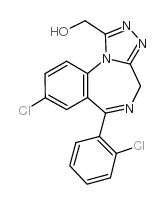 Α-羟基三唑仑结构式