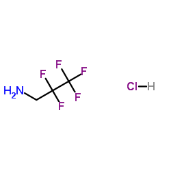 2,2,3,3,3-Pentafluoropropan-1-aminium chloride structure