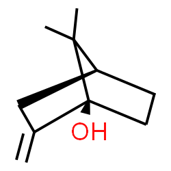Bicyclo[2.2.1]heptan-1-ol, 7,7-dimethyl-2-methylene-, (1S,4S)- (9CI) Structure