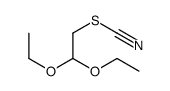 2,2-diethoxyethyl thiocyanate Structure