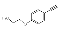 1-Eth-1-ynyl-4-propoxybenzene Structure