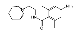 4-Amino-N-[2-[3-azabicyclo[3.2.2]non-3-yl]ethyl]-2,6-dimethylbenzamide结构式