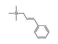 trimethyl-[(E)-3-phenylprop-2-enyl]silane结构式