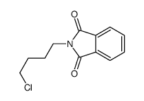 2-(4-氯-丁基)-异吲哚-1,3-二酮结构式