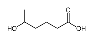 5-Hydroxyhexanoic acid Structure