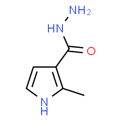 1H-Pyrrole-3-carboxylicacid,2-methyl-,hydrazide(9CI) structure