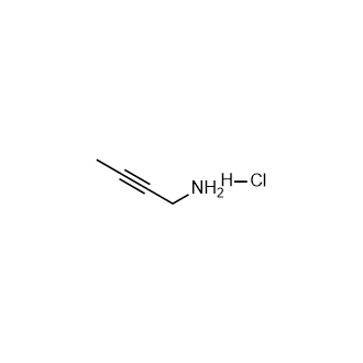 2-丁炔-1-胺盐酸盐结构式