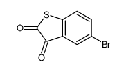 5-溴苯并[b]噻吩-2,3-二酮结构式