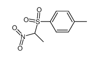 1-methyl-4-((1-nitroethyl)sulfonyl)benzene结构式