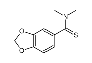 N,N-dimethyl-1,3-benzodioxole-5-carbothioamide Structure