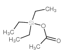 triethylacetoxysilane Structure