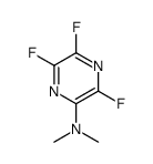 3,5,6-trifluoro-N,N-dimethylpyrazin-2-amine Structure