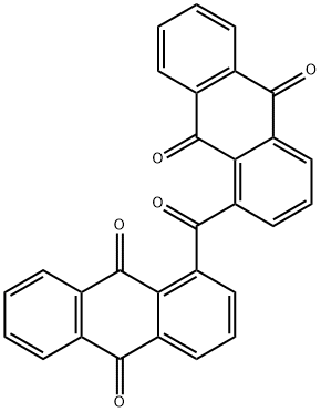 1,1'-Carbonylbis(9,10-anthracenedione)结构式