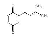 Prenylbenzoquinone Structure