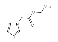 2-(1H-1,2,4-三唑-1-基)乙酸乙酯结构式