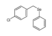 1-chloro-4-(phenylselanylmethyl)benzene结构式