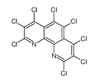 2,3,4,5,6,7,8,9-octachloro-1,10-phenanthroline结构式