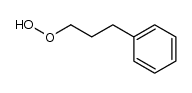 3-phenylpropyl hydroperoxide结构式