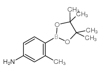 4-氨基-2-甲基苯硼酸频那醇酯结构式