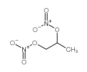 1,2-propanediol dinitrate Structure