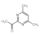 Ethanone,1-(4,6-dimethyl-2-pyrimidinyl)- Structure