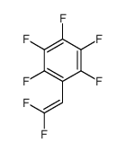 1-(2,2-difluoroethenyl)-2,3,4,5,6-pentafluorobenzene结构式