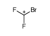 bromodifluoromethyl(1+)结构式