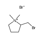 2-bromomethyl-1,1-dimethyl-pyrrolidinium, bromide结构式
