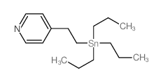 tripropyl-(2-pyridin-4-ylethyl)stannane Structure