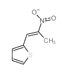 2-(2-nitroprop-1-enyl)thiophene Structure